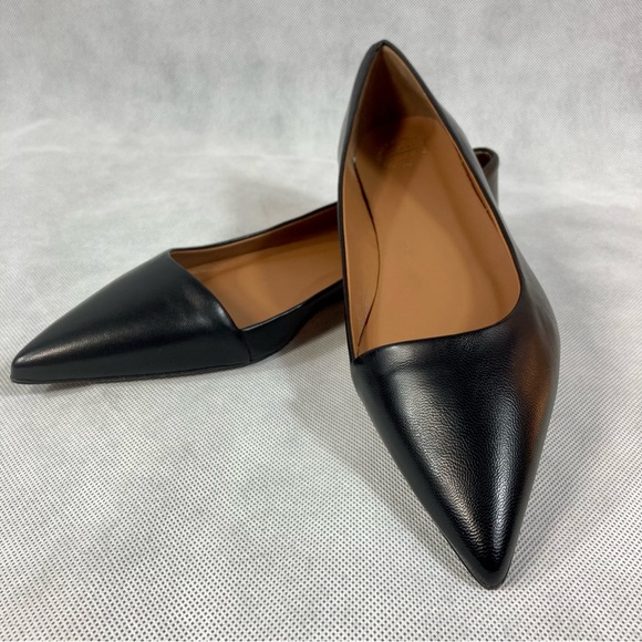 NEW ATP Atelier San Cataldo Black Nappa Ballerinas Handmade in Italy EU 40 - Picture 6 of 16